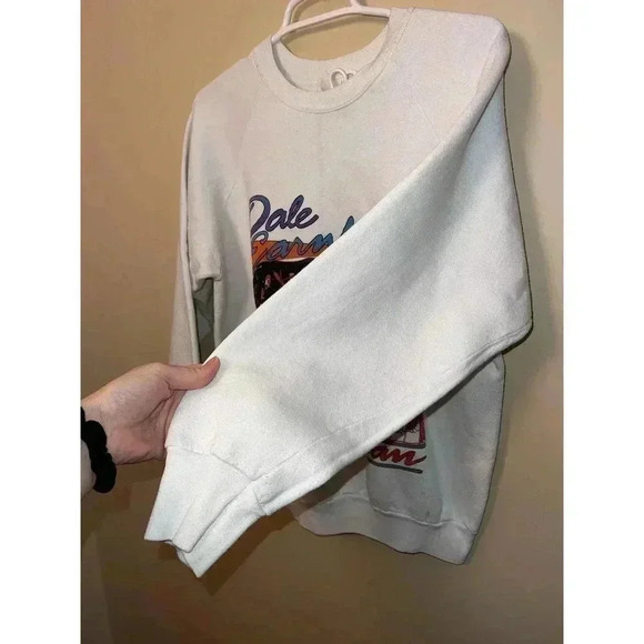VINTAGE DALE EARNHART CREWNECK NO TAG SEEMS SIZE SMALL UNISEX - Picture 9 of 14